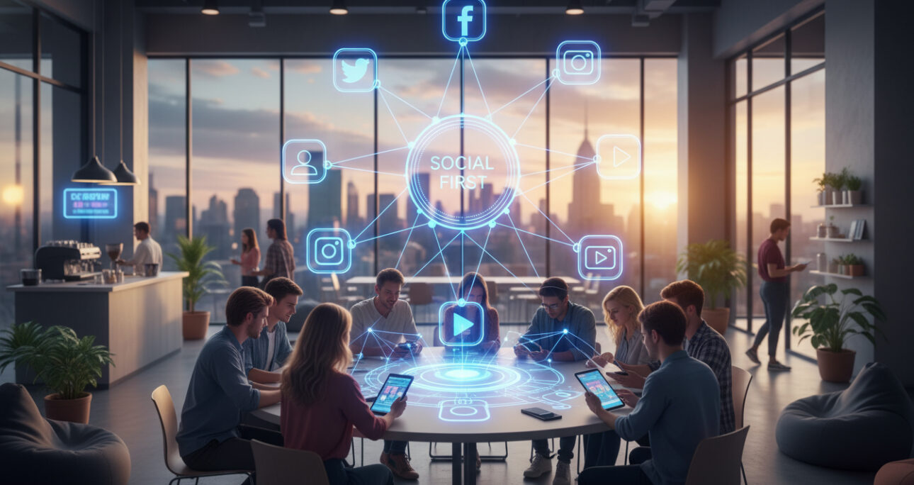 Social First: Strategie, Formate, Workflow für 2025