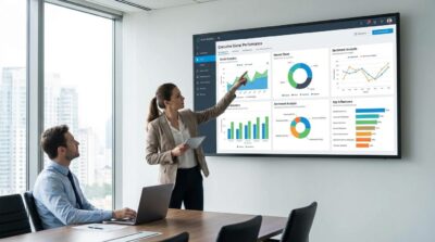 Social Analytics Dashboard für Führungskräfte