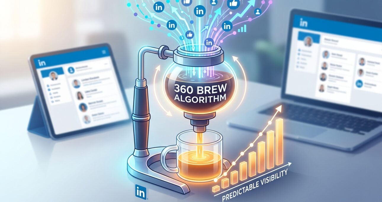 360 Brew auf LinkedIn: So machst du Sichtbarkeit wieder planbar