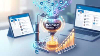 360 Brew auf LinkedIn: So machst du Sichtbarkeit wieder planbar